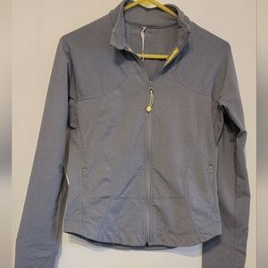 Women's Lulu Lemon Gray Jacket Size Small